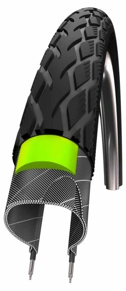 MARATHON Veloreifen (26", 28"), Schwarz Von SCHWALBE