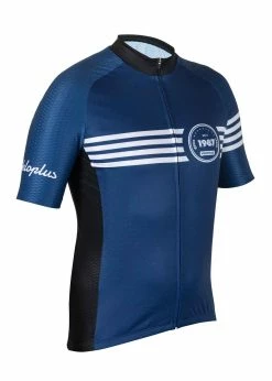 1987 TEAM Herren-Kurzarmtrikot , Dunkelblau Von VELOPLUS SWISS DESIGN -Günstiges E-Bikes Geschäft uiaQxX8t5URlomYqctIqn 33019866 289 q 2